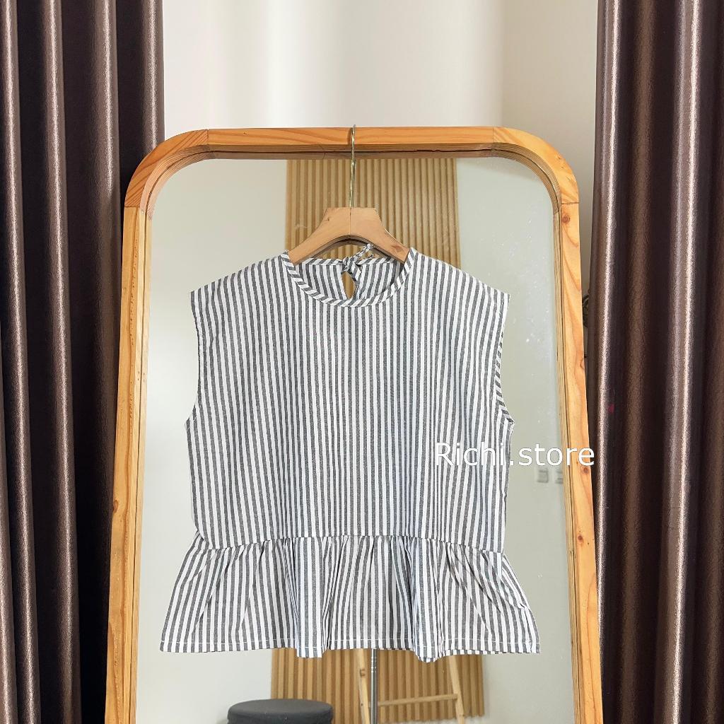 Pelita Vest Inner Sleeveless Ruffle Top for Women