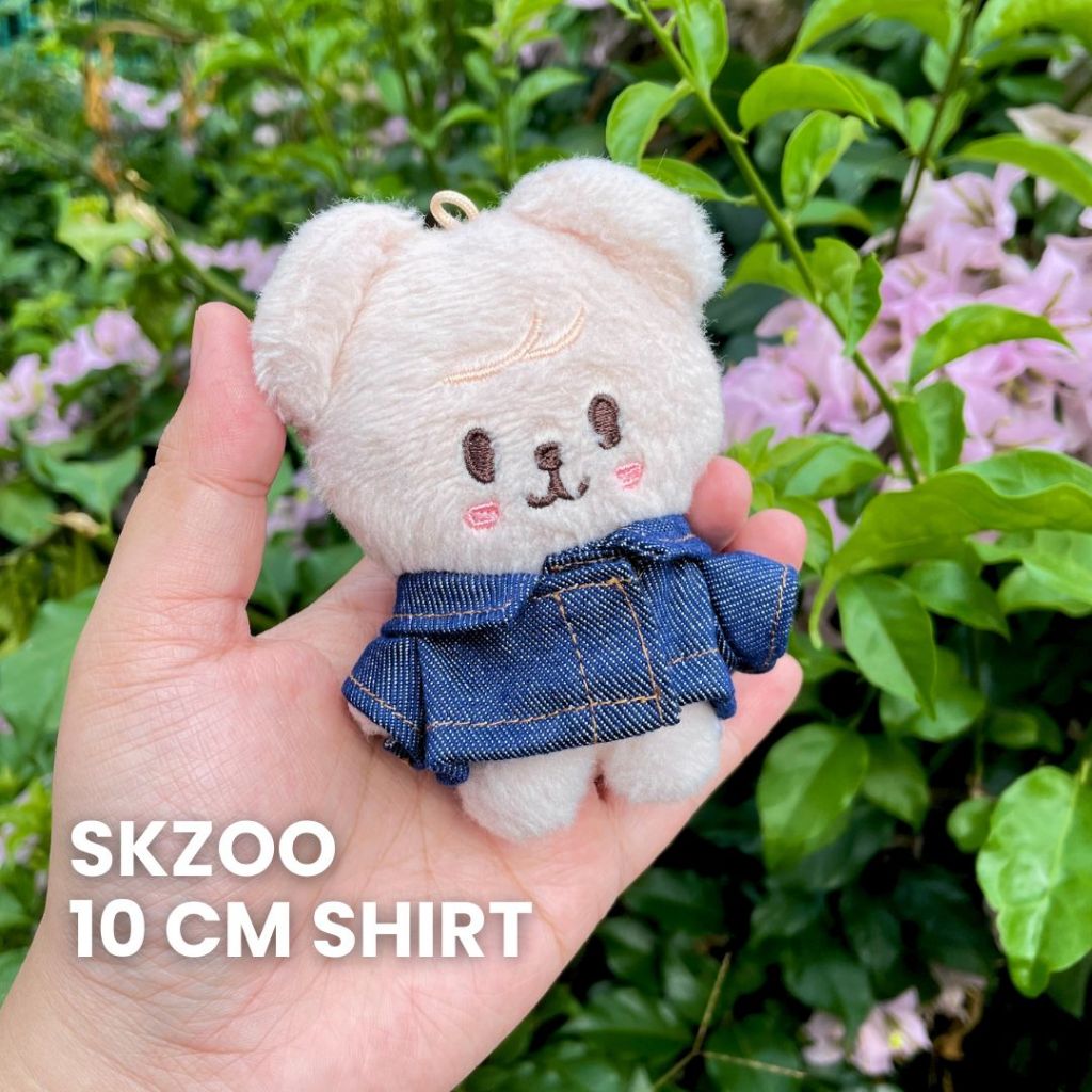 SKZOO Mini Shirt and Batik 10CM Plush Doll Clothes Stray Kids Wolfchan Leebit Dwaekki Jiniret Han Quokka Bbokari PuppyM Foxiny