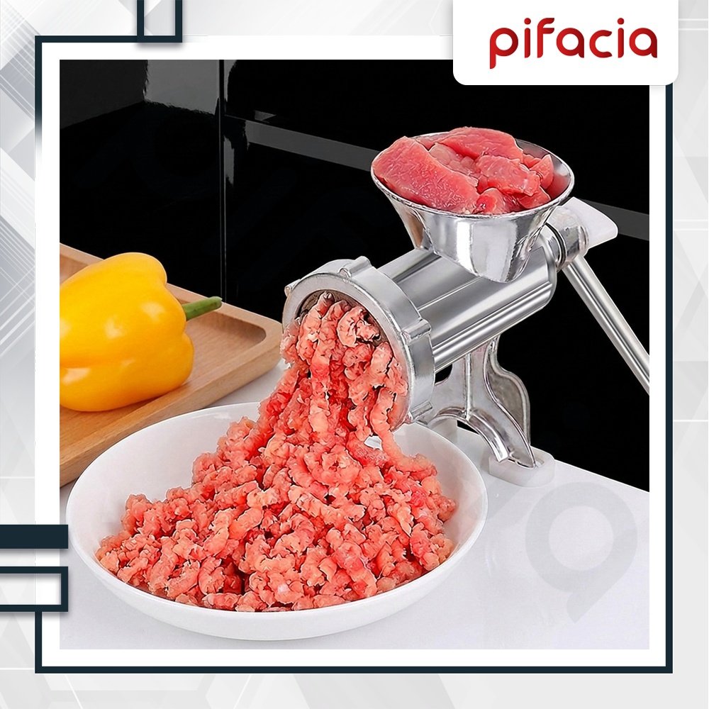 MESIN PIFACIA Manual Meat Grinder Iron Multipurpose Kitchen Spice Grinder Nut Meat Grinder
