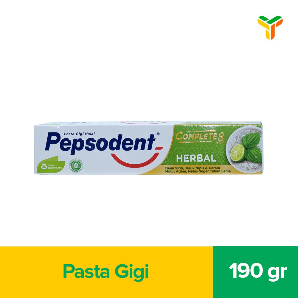 Herbal Action 123 190GPepsodent pasta gigi