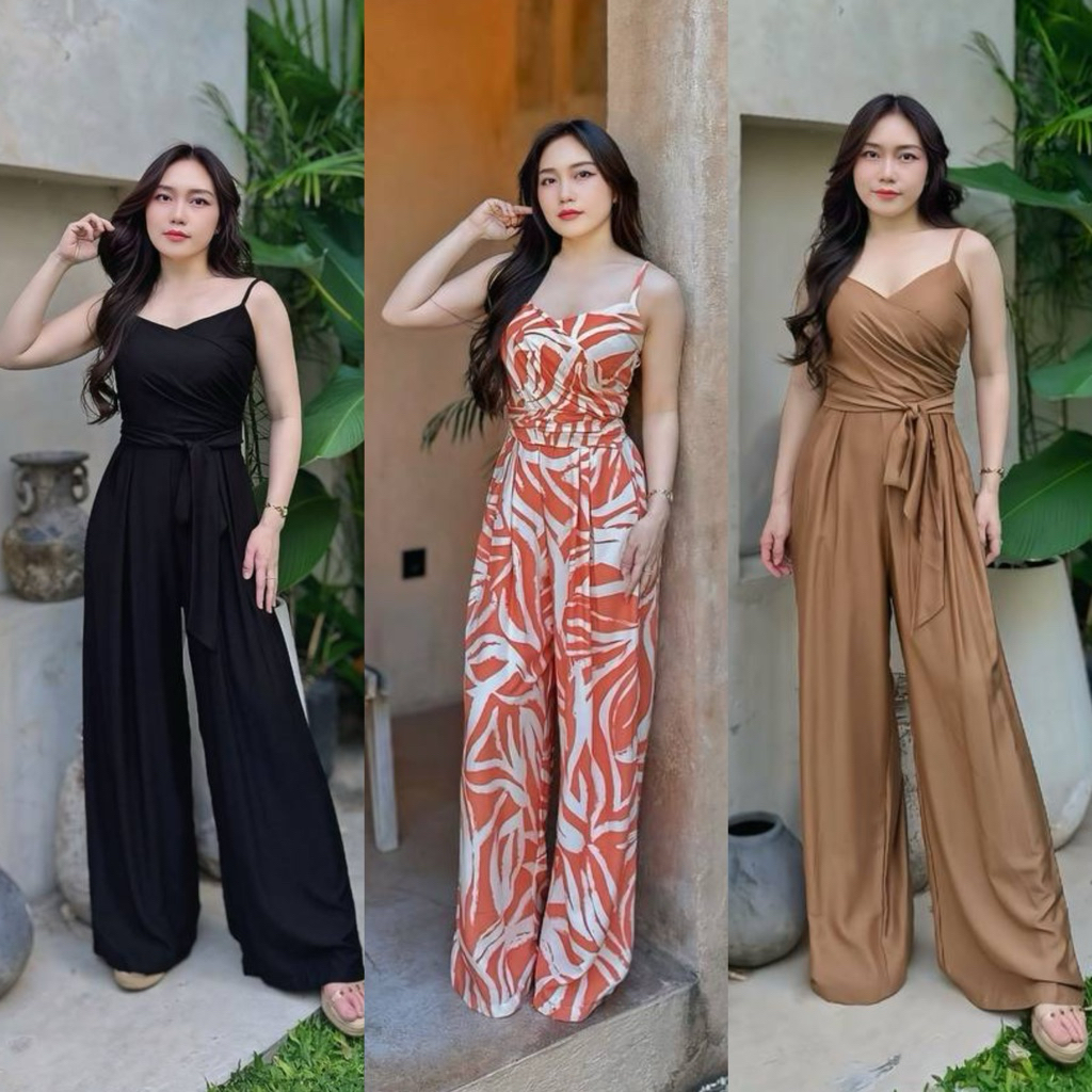 Tantanshop88-Stevani jumpsuit/jumpsuit Long JumpsuitWanita