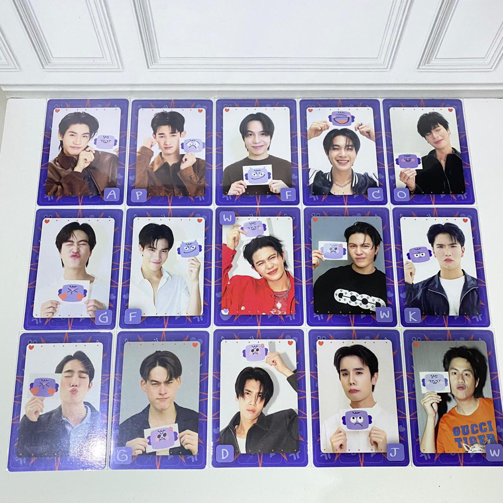 CC MOOD QUEST BOOKFAIR GMM GMMTV COLLECTIBLE CARD OFFICIAL BOYS ALMOND PROGRESS FIRST CHOKUN OHMTPK GEMINI FOURTH WILLIAM LYKN KEEN Force GAWIN DUNK JIMMY WINNY