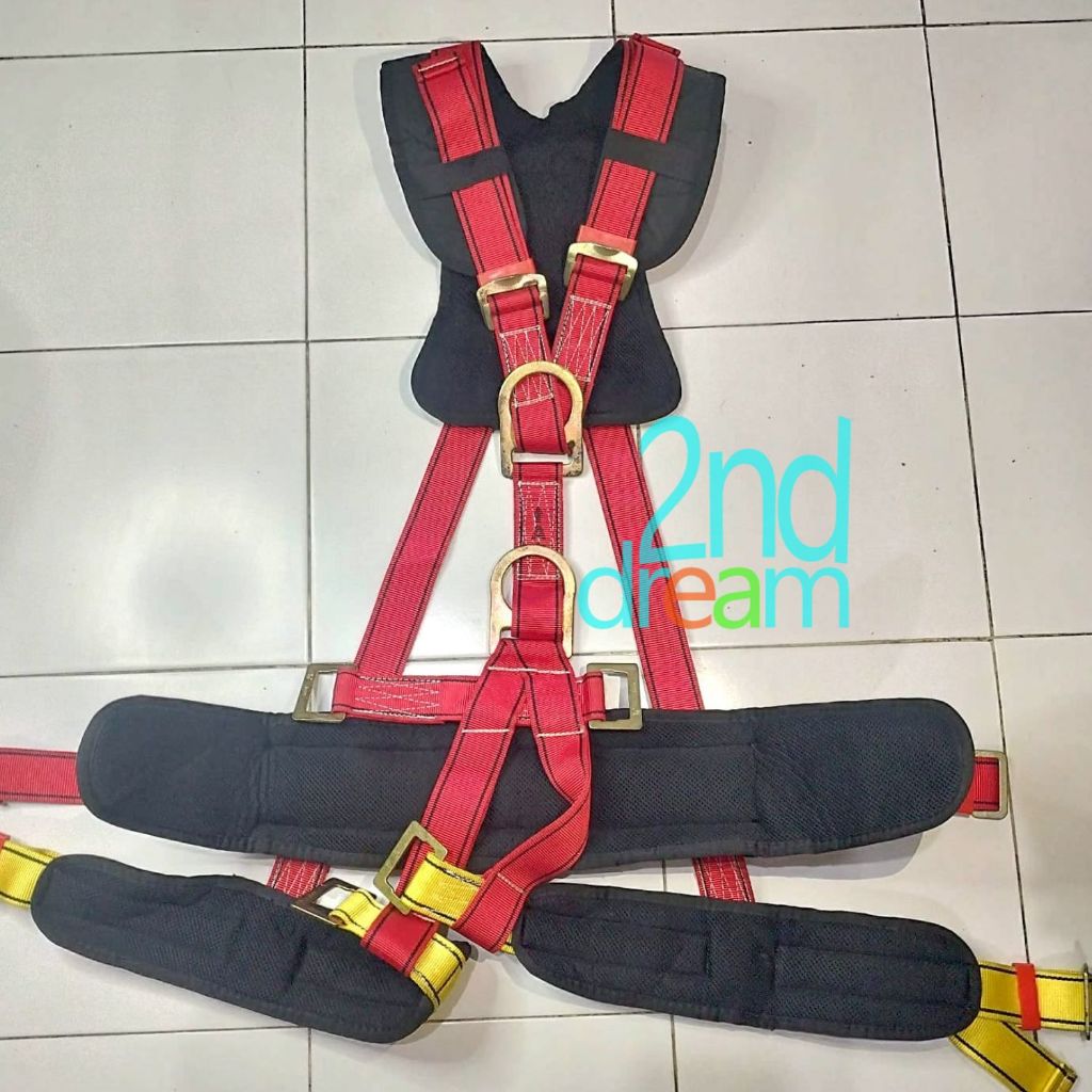(safety certificateOriginal & license) KARAM Full Body Harness PN 56 PN 01 Tower Harness EN 361 EN 358 EN 813 safety harness full body