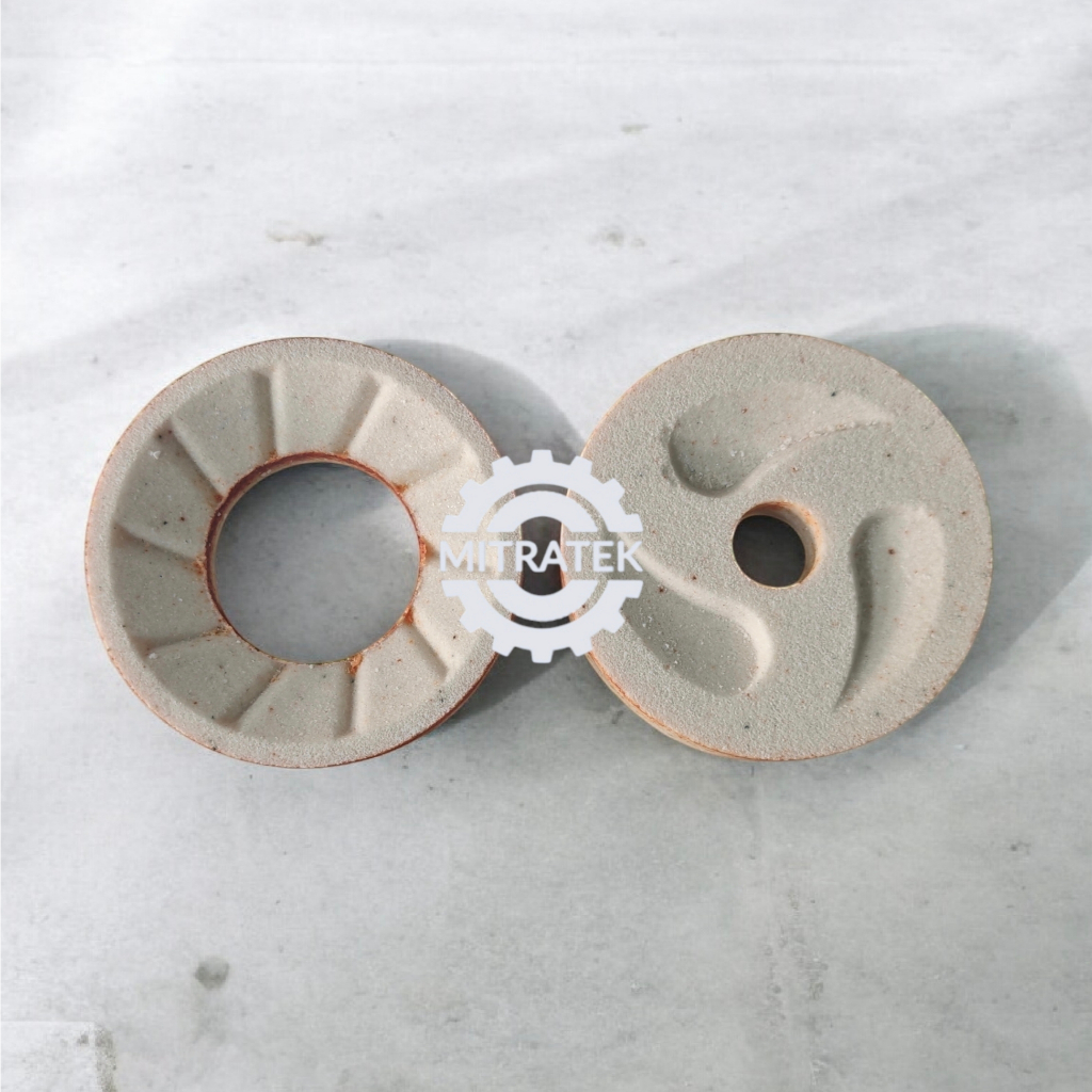 MESIN 4 inch Soybean Milk Machine Stone Set of 2pcs Top and Bottom