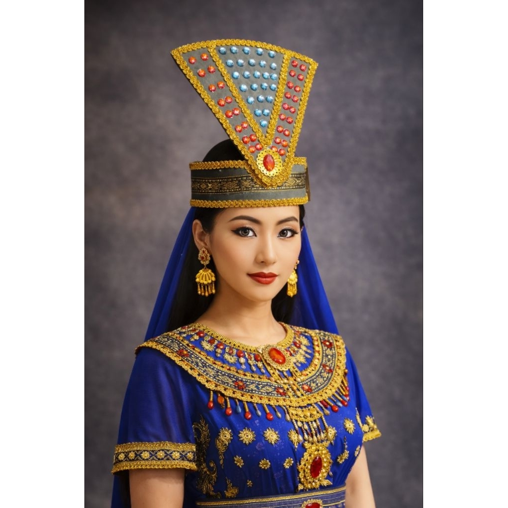 Headband dance hat Wanita hat asat Aceh hat Saman hat accessories dance Aceh hat bungong jeumpa dance hat