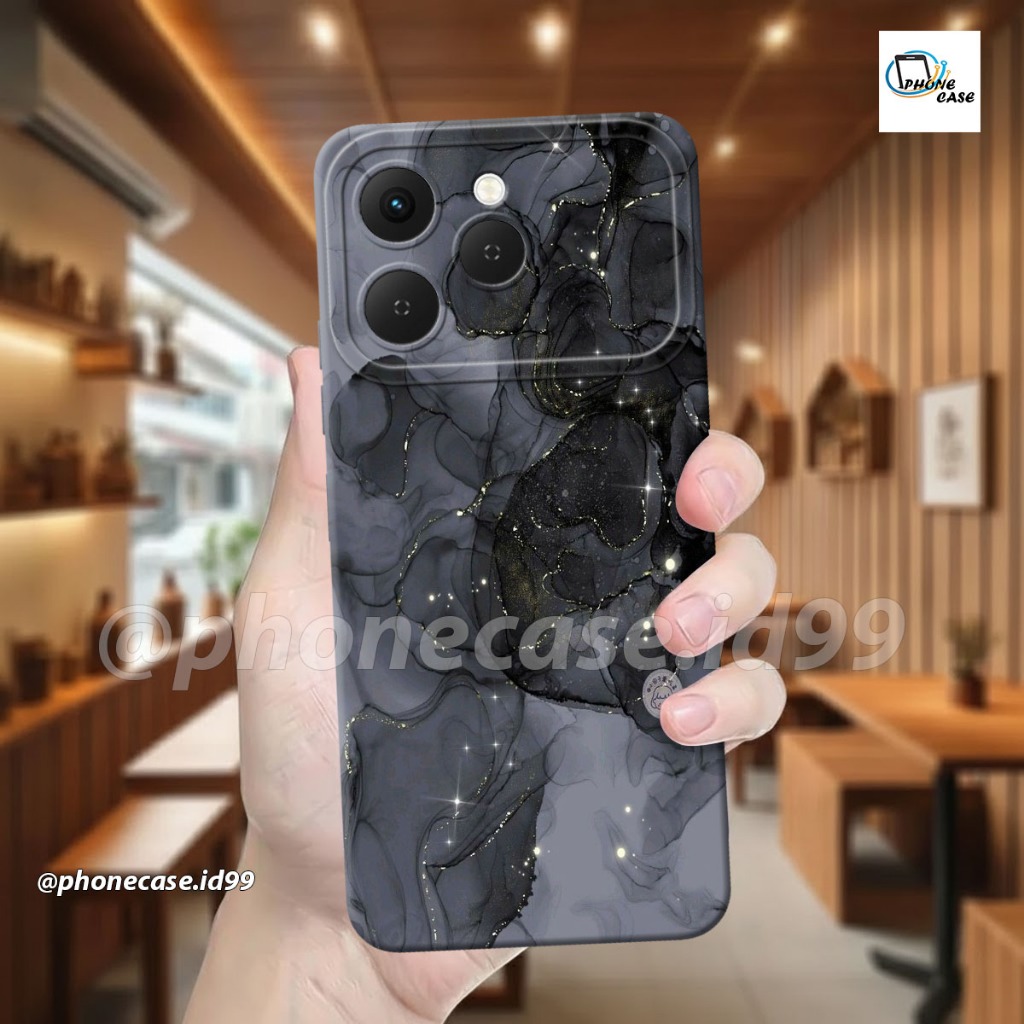 (PC04) TECNO SPARK 40 2025 Case Latest Fashion Case Procamera Macaron Silicone TPU Phone Case