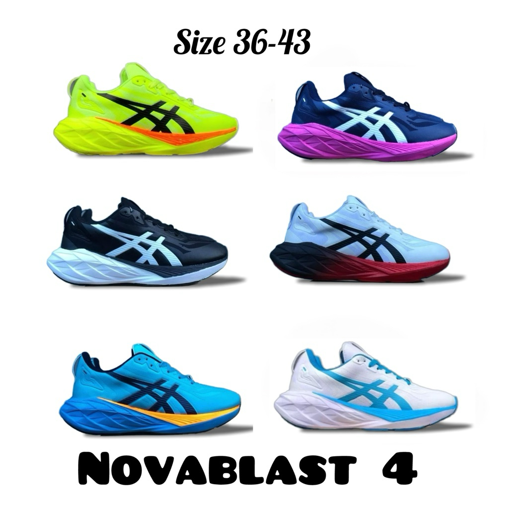 Asik novablast running shoes size 36-43 for men and women