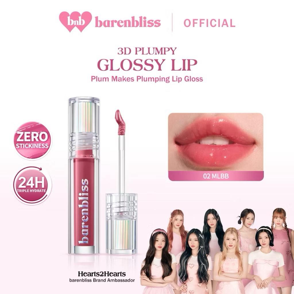 BNB Barenbliss Plum Makes Lip Gloss