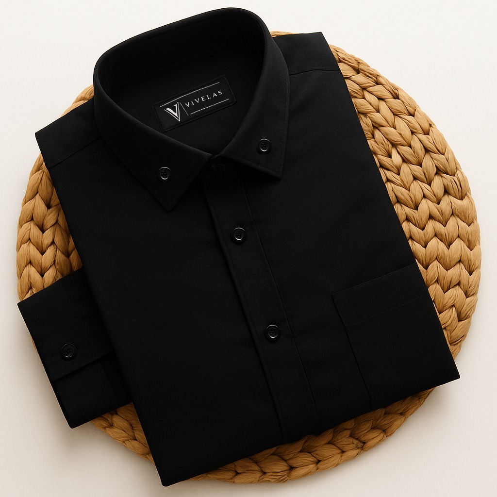 KATUN KEMEJA PLAIN MEN'S SHIRT LONG SLEEVE BLACK MEN'S SHIRT SLIMFIT MEN'S HEM WHITE NAVY MARON COTTON FORMAL OFFICE CASUAL