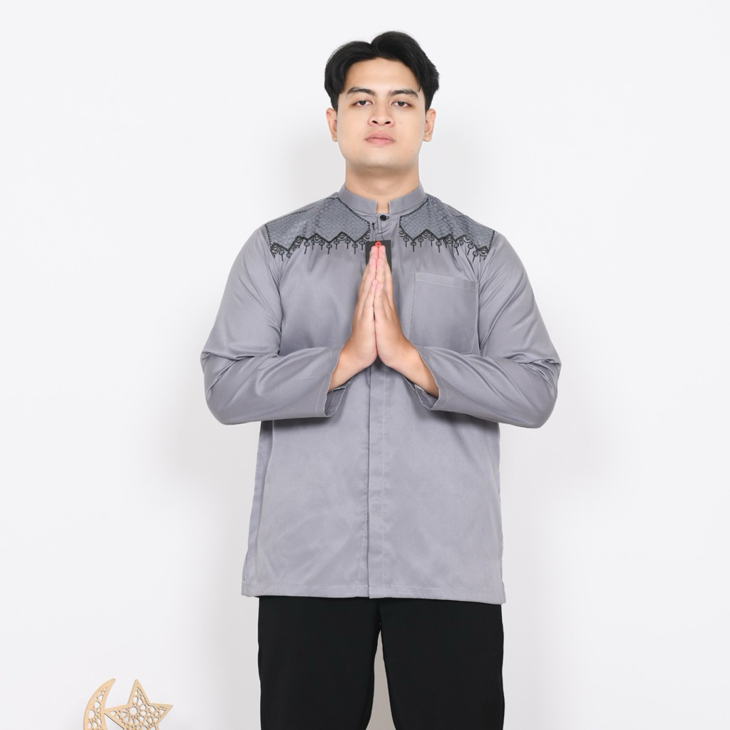 KATUN HypeGlory Shirt Men's Long-Sleeved Embroideredkoko Made of Premium Toyobo Cotton, Full Variations