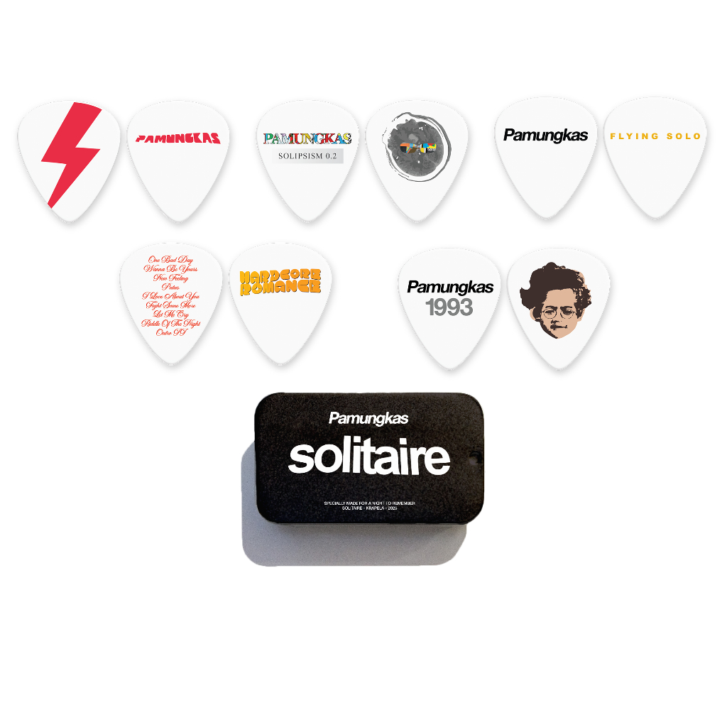 Pamungkas Official Merchandise - Solitaire Guitar Pick Set