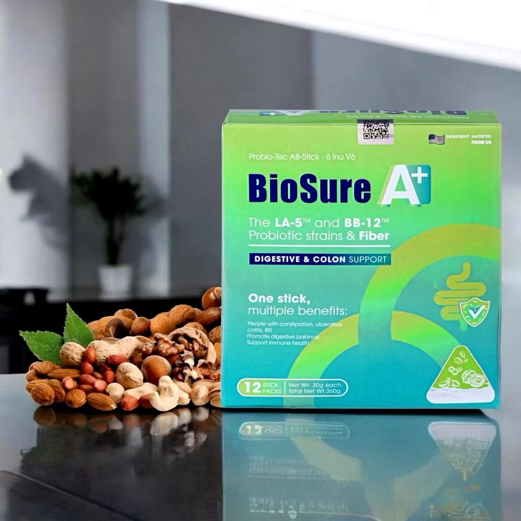 BIOSURE BIOSURE PROBIOTIC MILK ORIGINALa PLUS MILK MILK FOR BIG INTESTINES, ULCERS, GERD, GASTRIC ACID, HEMORRHOIDS
