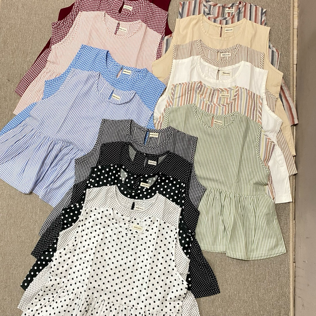 CHESA inner blouse sleeveless | Sleeveless blouse | Sleeveless ruffle blouse