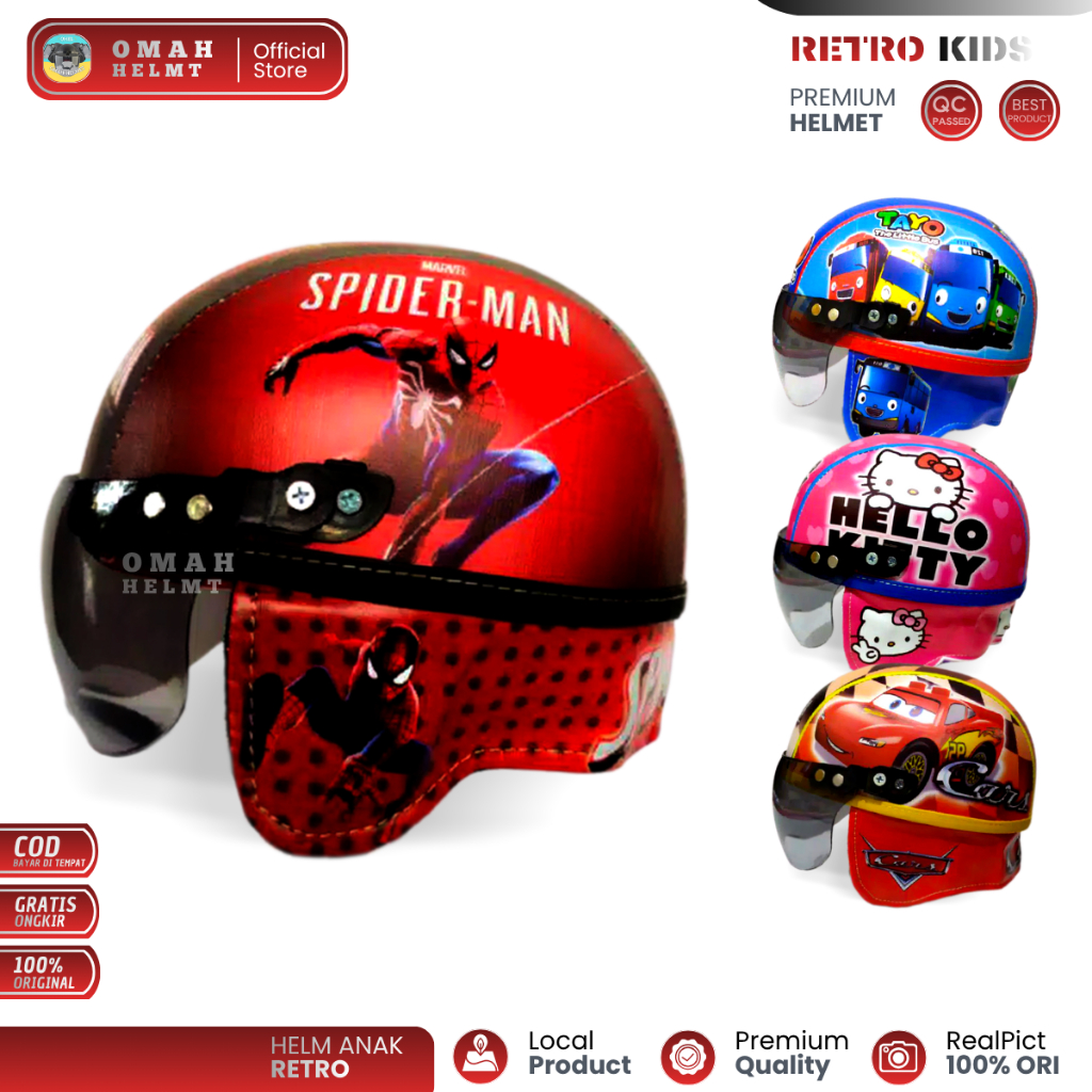 Children's Helmet Cute Toddler/ for Ages 1-5 Years Pororo Character