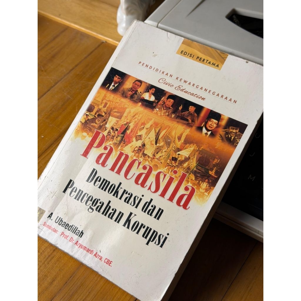 Pancasila Democracy and Corruption Prevention Book - A. Ubaedillah