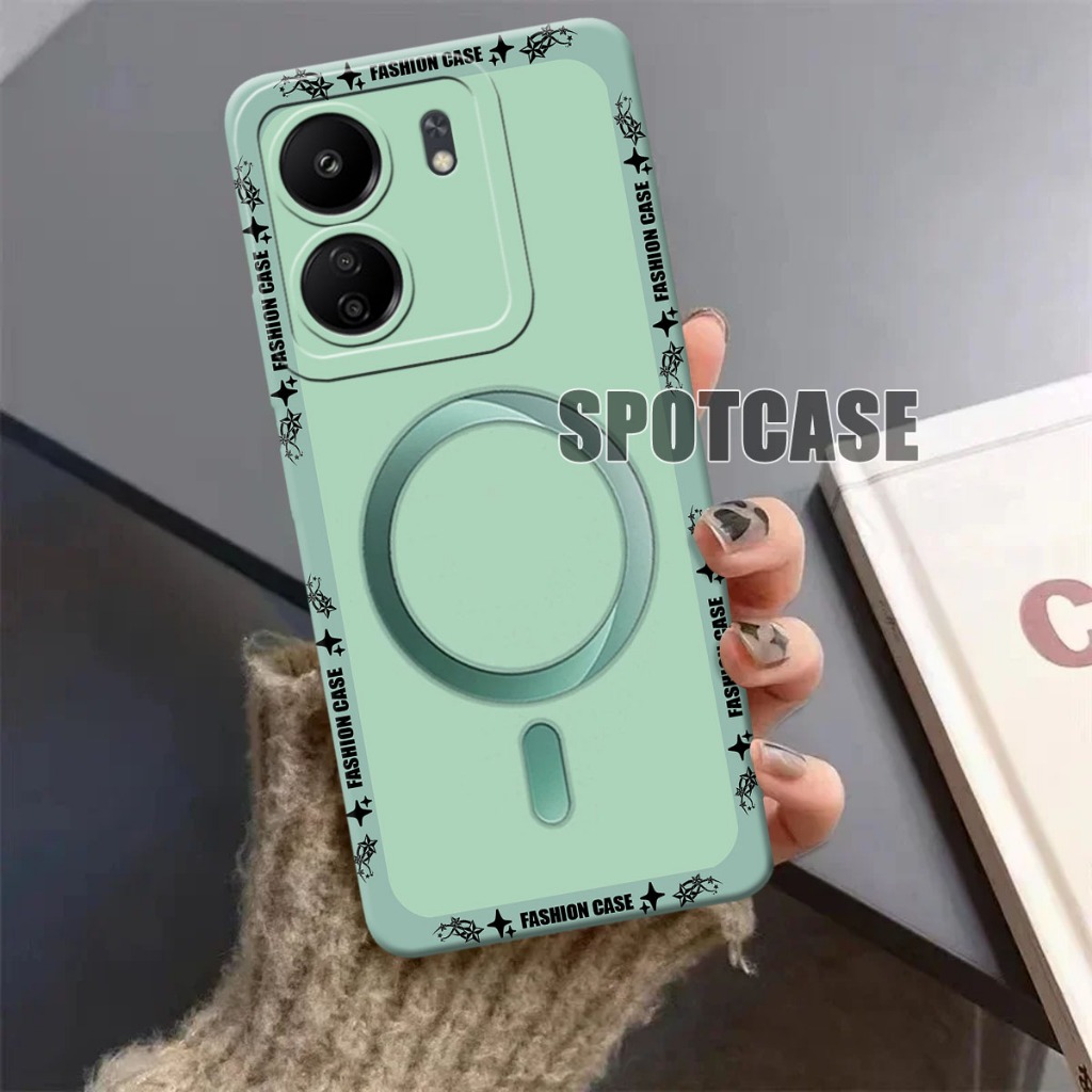 Xiaomi Redmi 13C Case poco C65 Fashion Case Softcase Macaron Protect Camera Kesing hp Casing hp