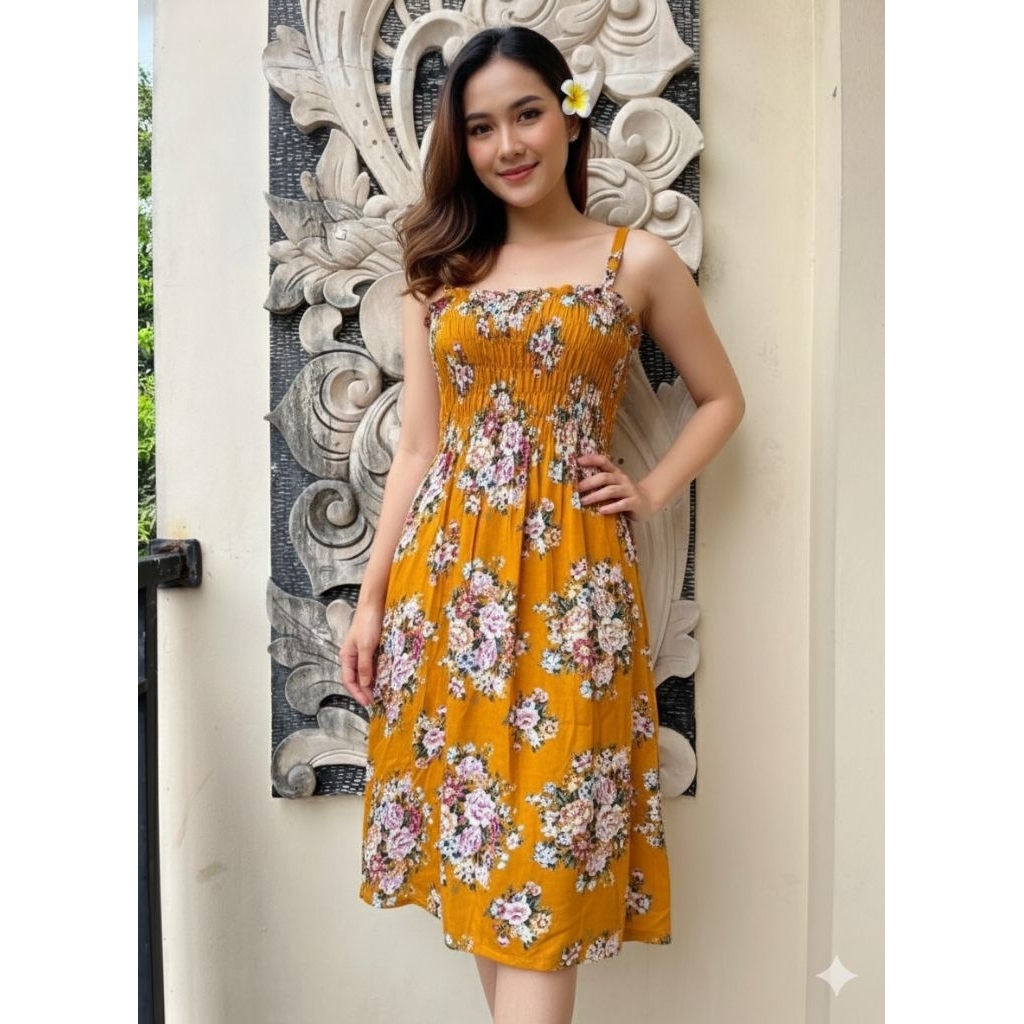 DRESS WITH STRAP DRESS DRESS WITH STRAP / DRESS YUKENSI DRESS AYUNA DRESS