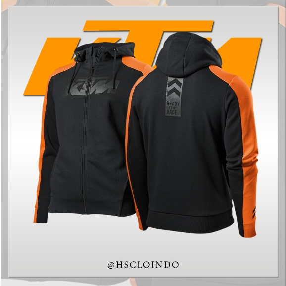 KATUN Motorcycle Jacket XS-5XL KTM MX Factory Racing Tees MotoGP Trail Hoodie Zipper Cotton Fleece Material Black Orange Jumbo Size BIG Size XS ML XL XXL 3XL 4XL 5XL
