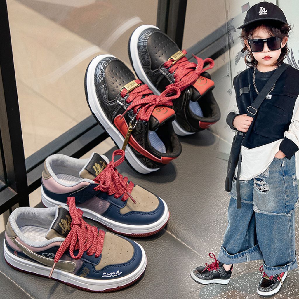 Esia children's shoes KIE low sneakers with velcro straps, casual, size 26-37