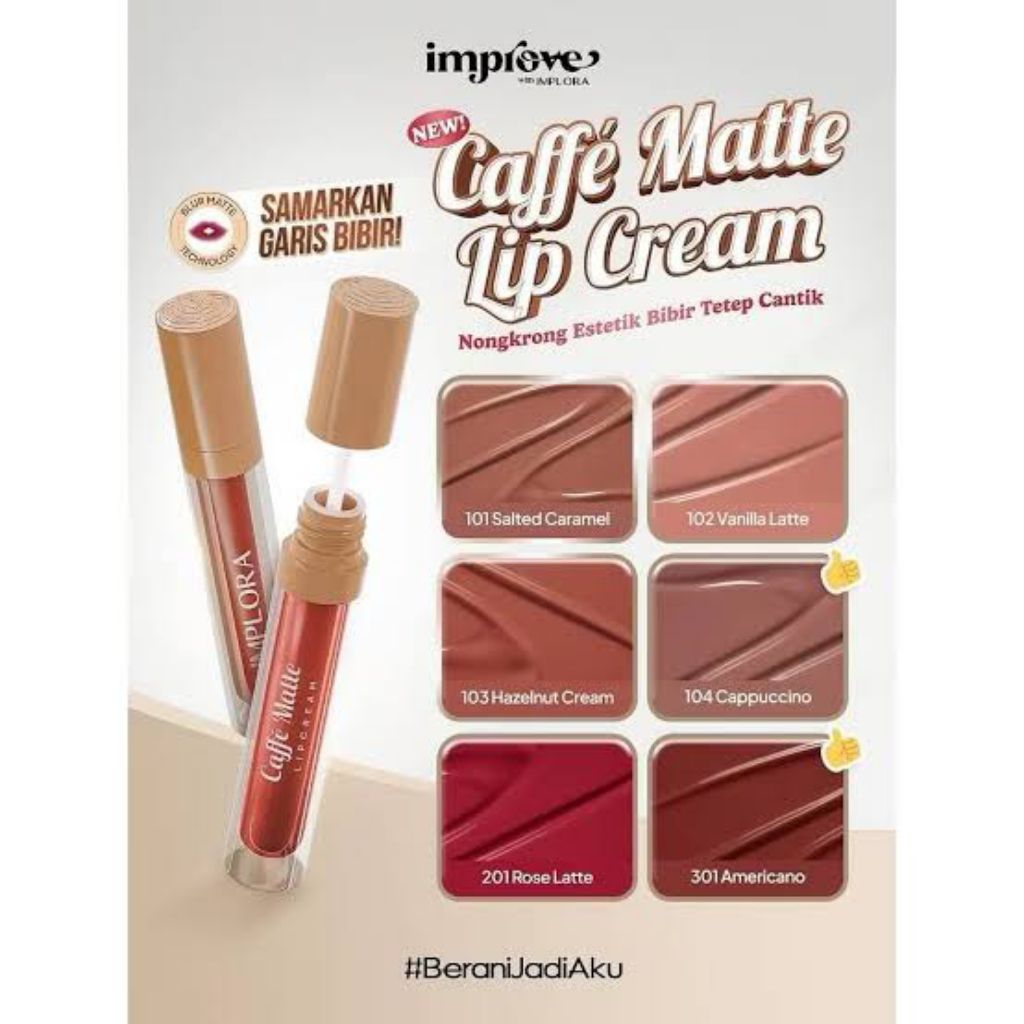 IMPLORA CAFFE MATTE LIPCREAM/IMPLORA LIP CREAM