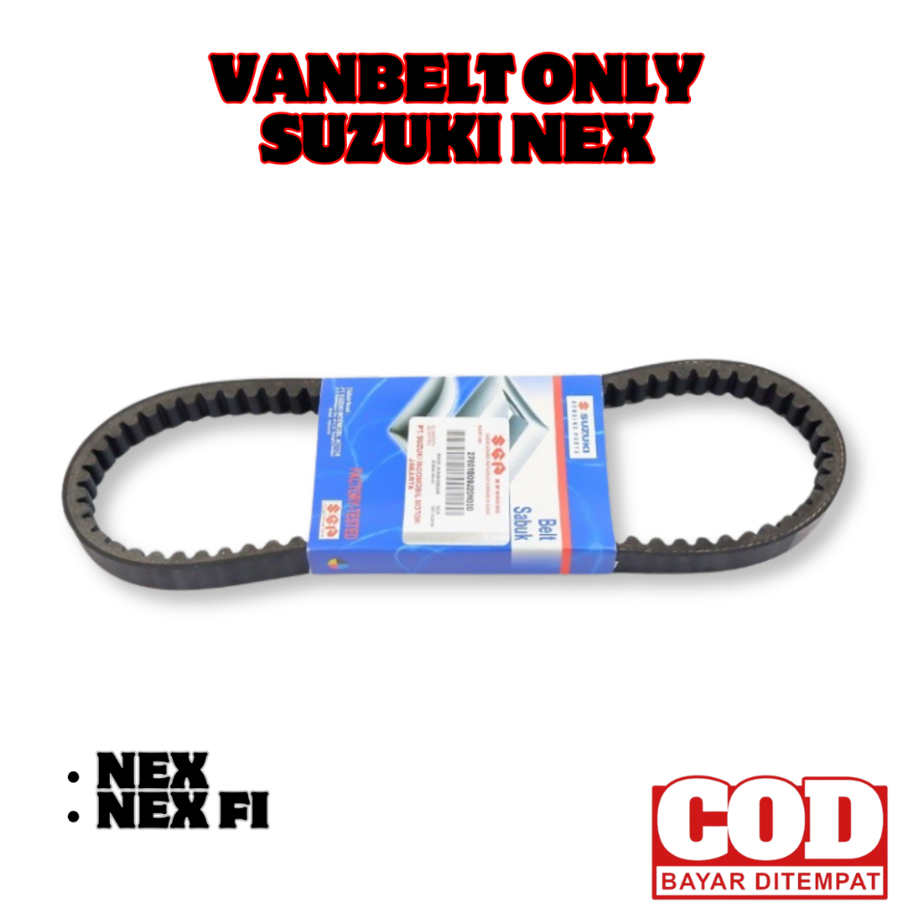 Vanbelt Only Motor SUZUKI Nex / V-Belt SUZUKI Nex FI - 27601B09J20N000 PremiumOriginal