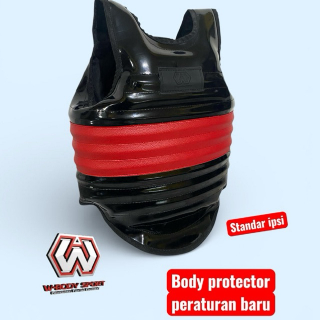 New double velcro silat body protector