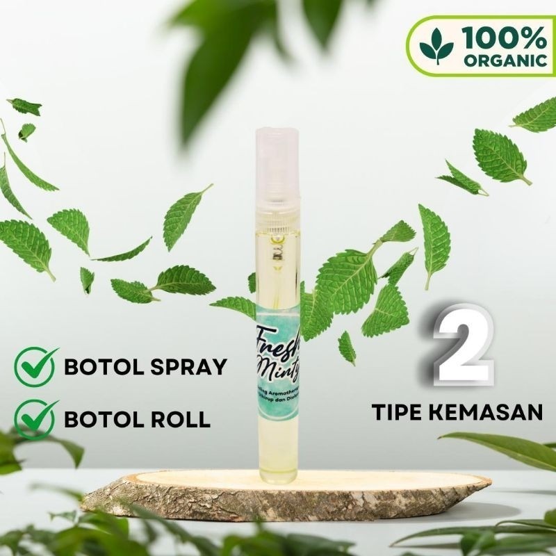 [AYUNA AY] FRESHMINTY Aromatherapy Oil/ Herbal Healing Oil roll on model