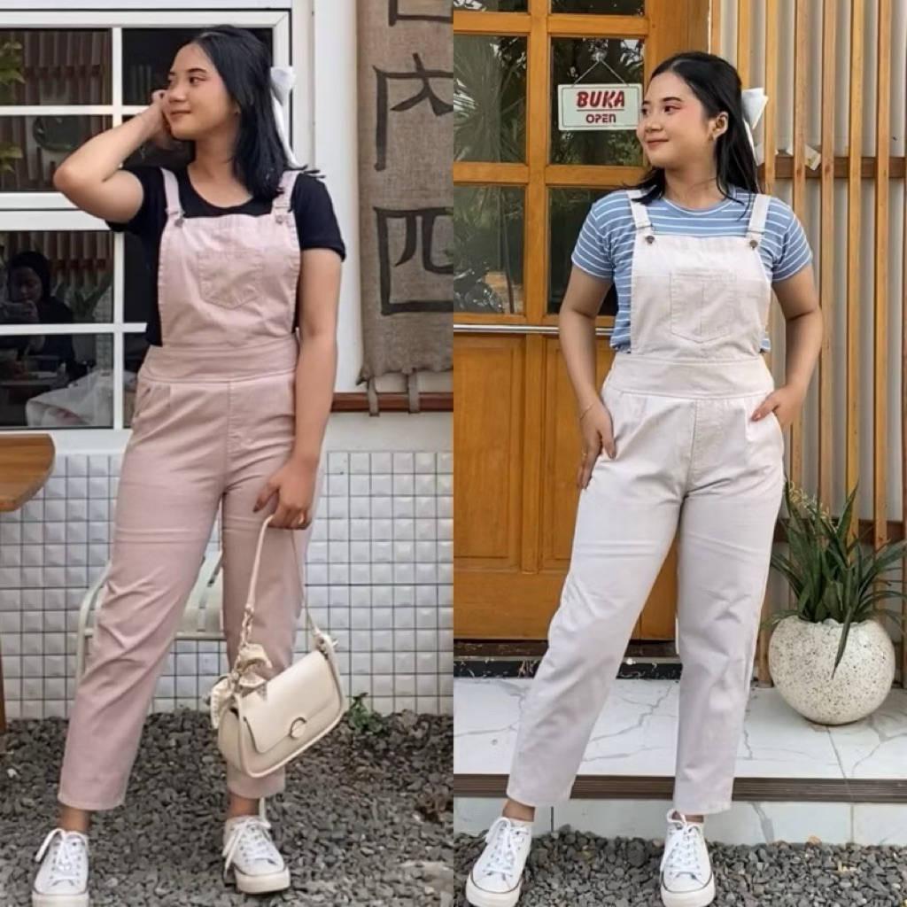 Trendy Long Women's Overalls | Casual Women's Jumpsuit | Korean Fashion Jumpsuit Jumpsuit Woman Korean Style