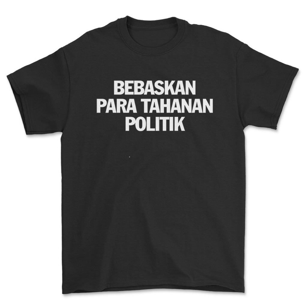 Free Political Prisoner T-shirt - Bandung Hardcore - Official Merchandise Grimloc