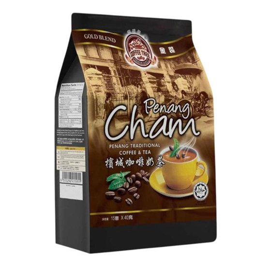 Coffee Tree Gold Blend Penang Traditional Cham Coffee & Tea 15 x 40 Grams