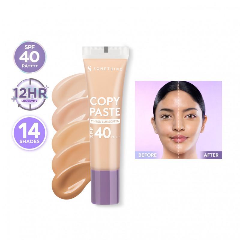SOMETHINC Copy Paste Tinted Sunscreen SPF 40 PA++++ 10ml | Sunscreen Tint