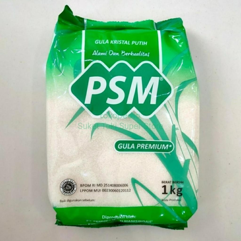 PSM Crystal Premium White Granulated Sugar 1kg 1 kg