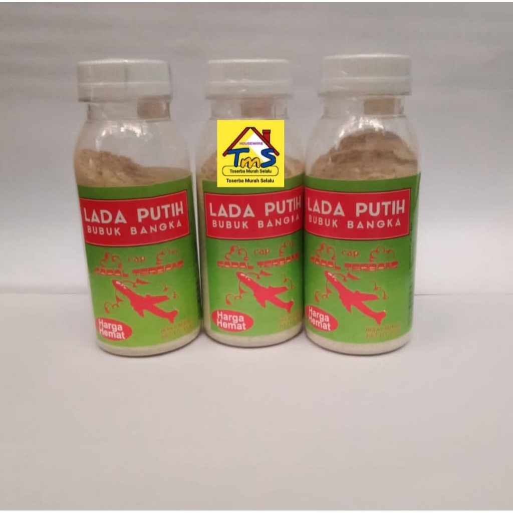 Bangka powder pepper with airplane brand
