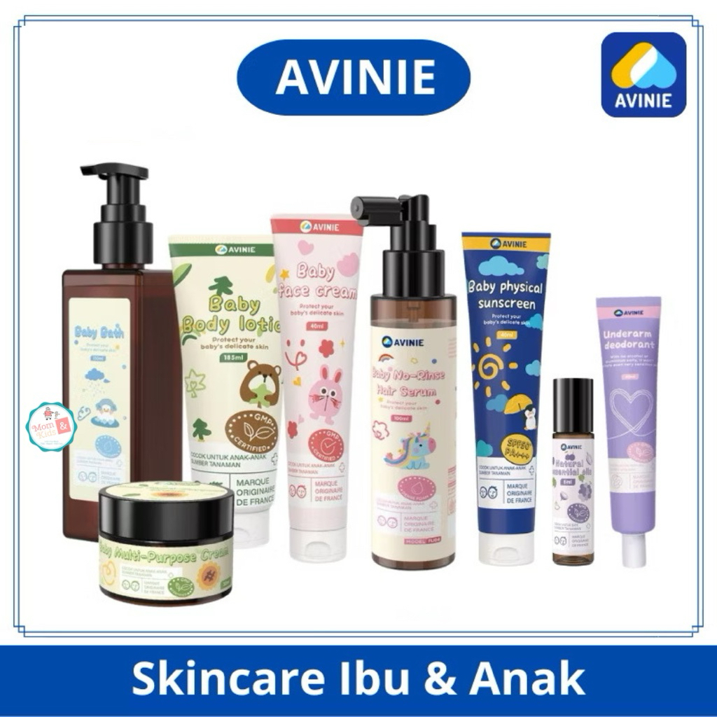 AVINIE Skin Care | Baby Face Cream | Underarm Deodorant | Hair Serum | Body Lotion | Body Wash | Shampoo | Nipple Cream | Essential Oil
