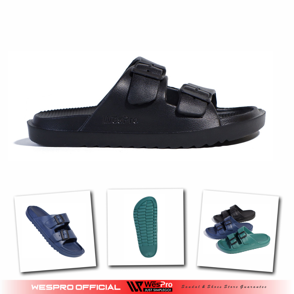 Wespro Raja Damar Men's Slop Sandals Eva Light Original Cool Casual Adult Men's Slippers 39-43
