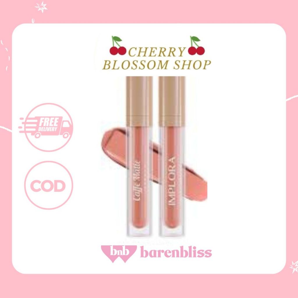 IMPLORA CAFFE MATTE LIPCREAM WITH UV & ANTIOXIDANT 2.9G