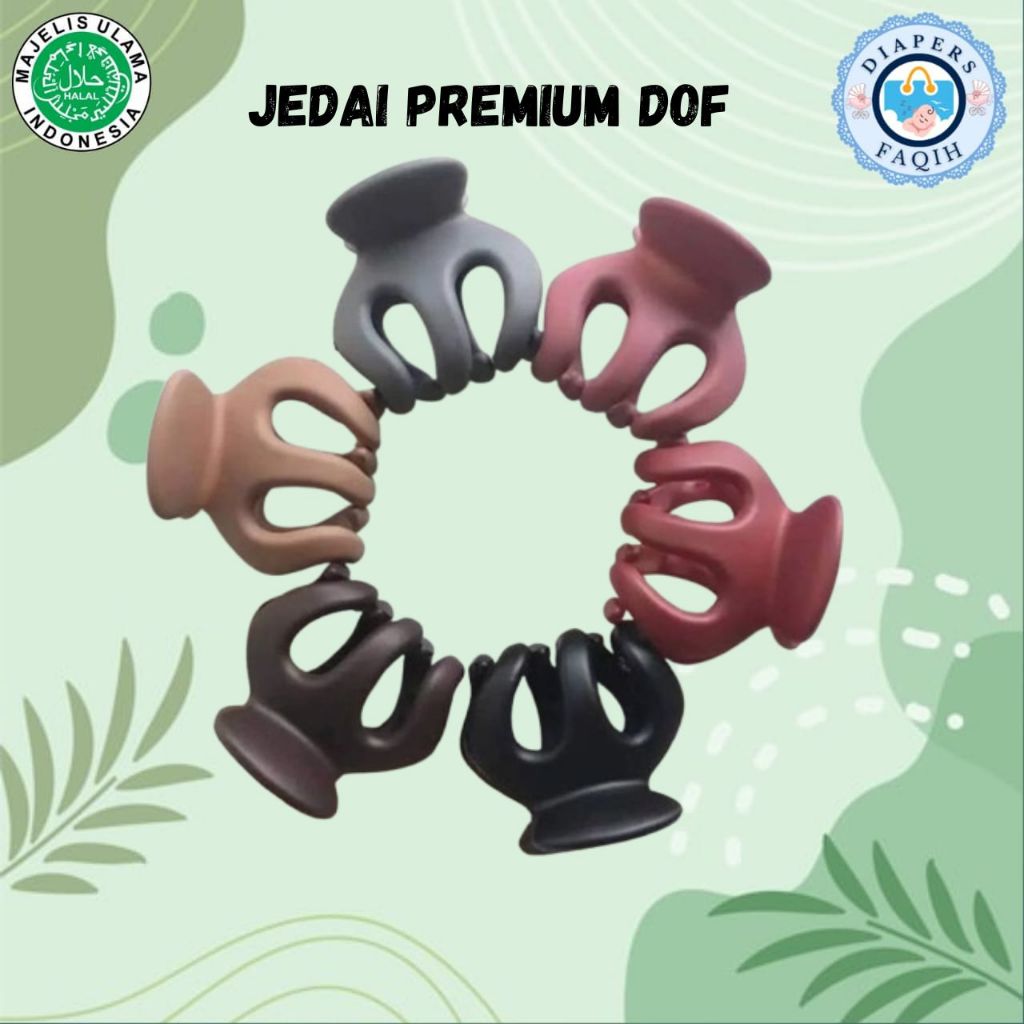 DOVE PREMIUM BANGKOK COLOR JEDAI 5CM JEDAI HAIR CLIP CLAW CLIP