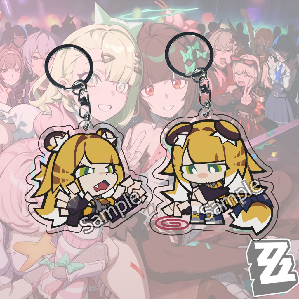 Key chain zenless zero JuFufu - Anime Keychain - Key Chain Keychain - Souvenir