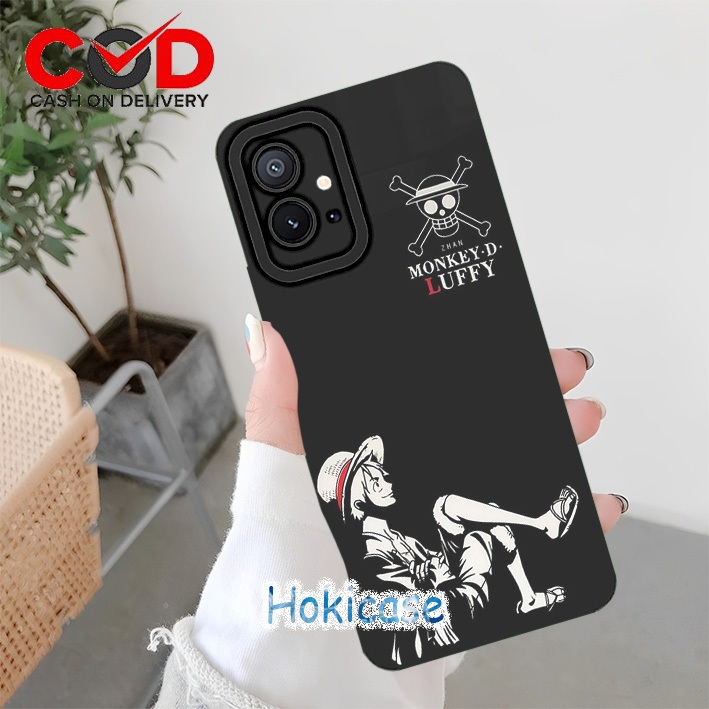 Tpu Case for Vivo T1 / Y75 5G One Piece Anime Motif Cool Trendy Fashion Case[HC11]