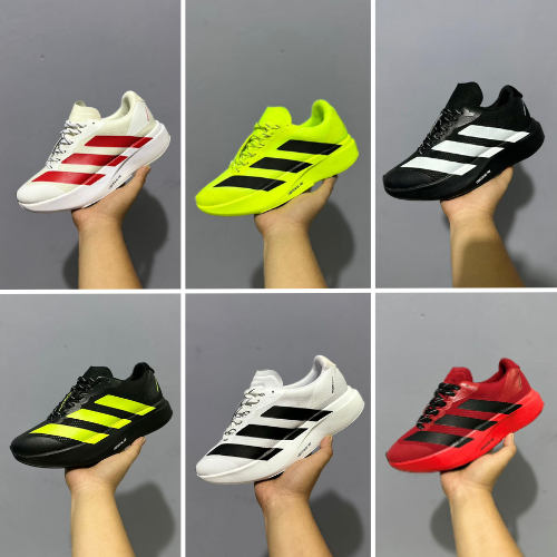 Adizero Evo SL White Stabilo Black Running Shoes Size 37-44 Unisex