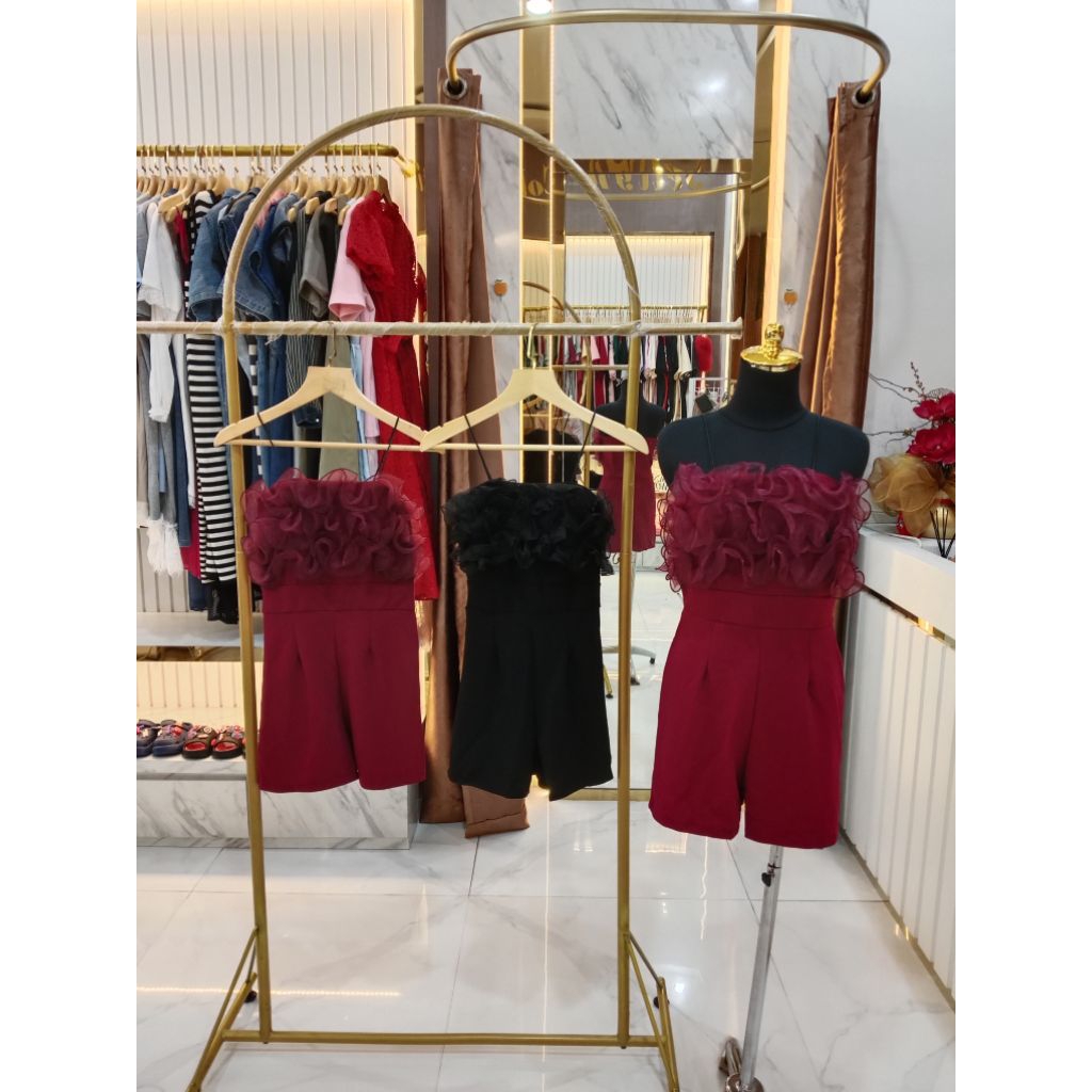 Jumpsuit ruffle Import BKK