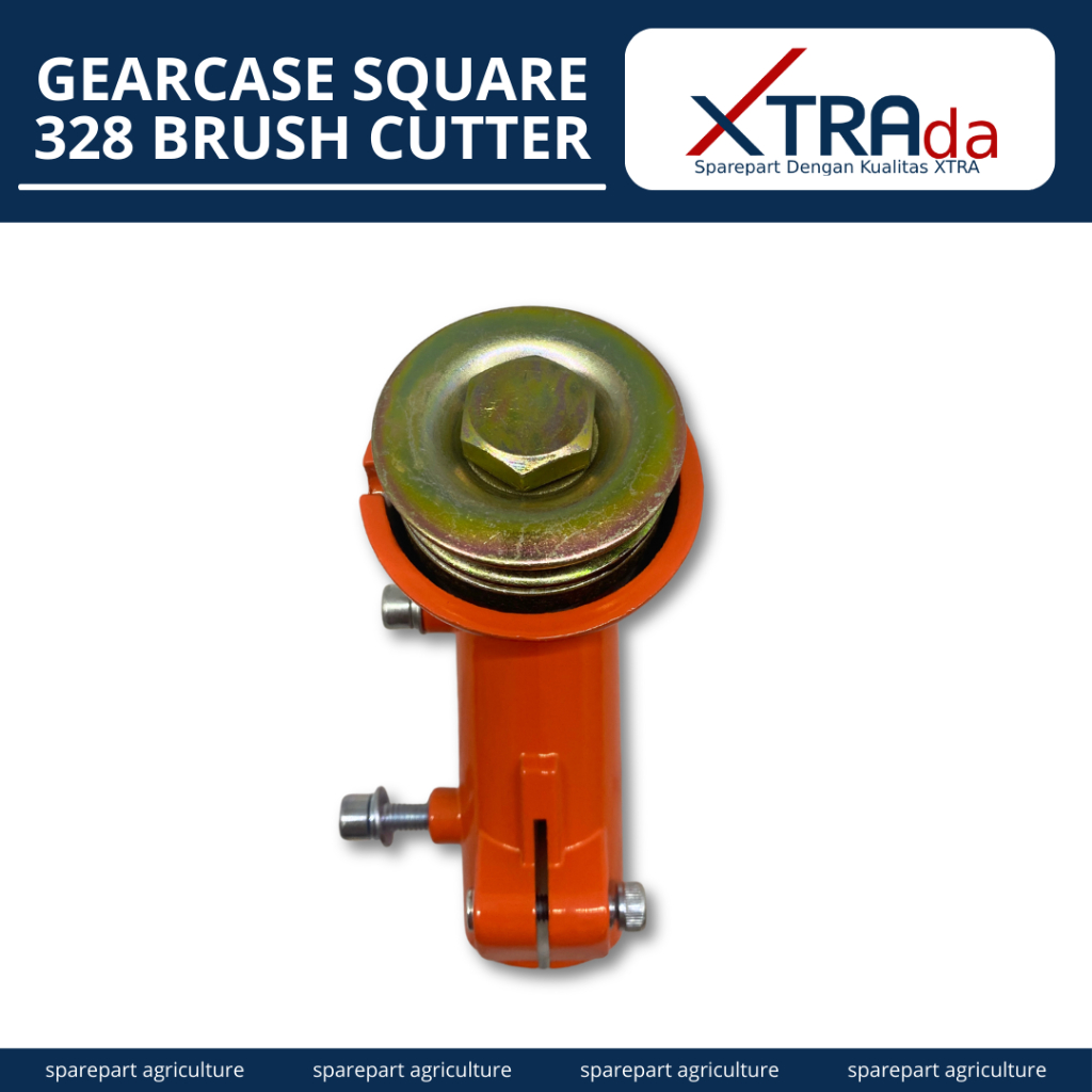 Gear Case Segi 4 Kepala Pisau Mesin Potong Rumput 328 Kotak
