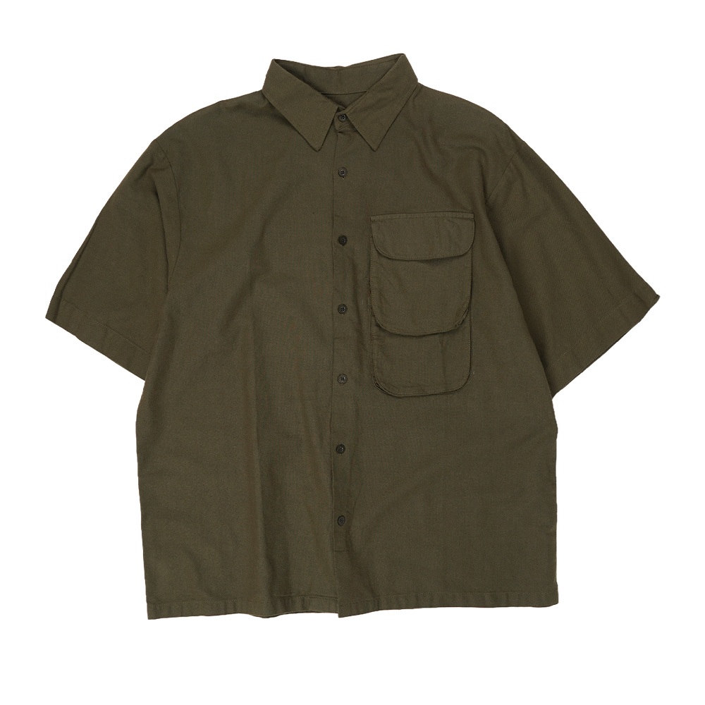 KEMEJA Buffalo Wing Cap - Shirt - Script Top Olive
