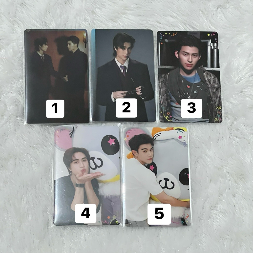 Photocard/Collectible Card (PC/CC) Happy Farm Bonds GMM TV Gemini Fourth Pond Jasper Phuwin Rendezvous