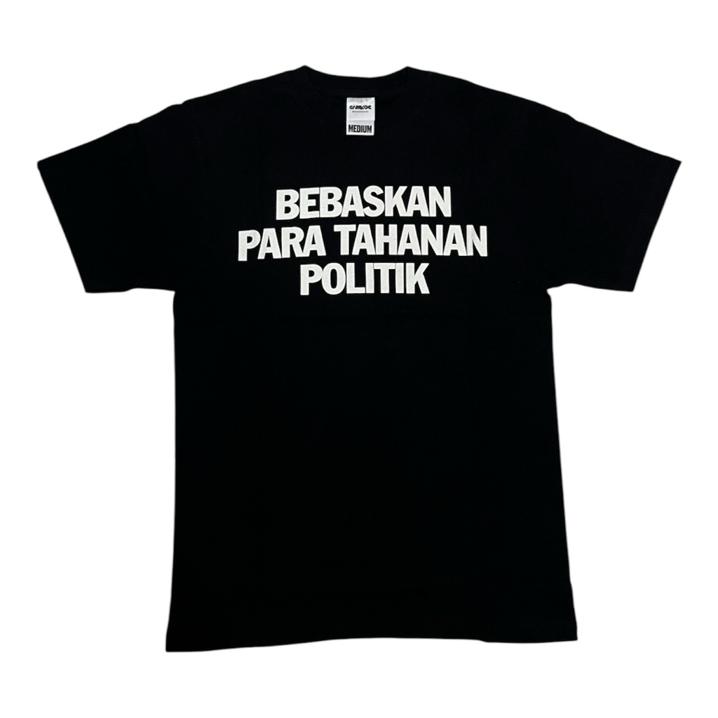 Grimloc Records T-shirt - Benefit Political Prisoner