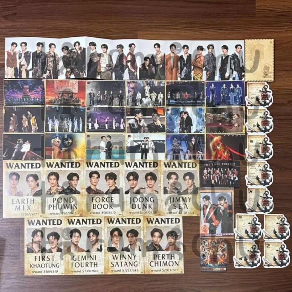 GMMTV LOL Fanfest 2024 Postcard Boxset & Benefit Special Set Official Card Sleeve Toploader Photocard Sleeve Card Cover Protector Earth Mix Pond Phuwin Joong Dunk Jimmy Sea First Khaotung Gemini Fourth Perth Chimon Winny Satang