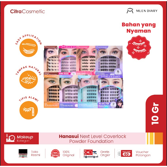 Mlen Diary Glueless Falsies/ Without Glue Series