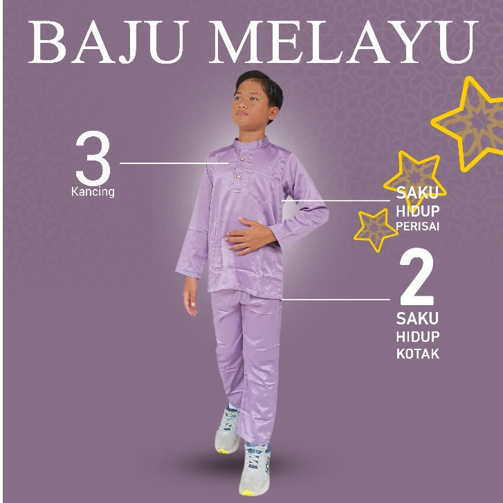 Malay Children's Clothing Promo VL 1-12 years