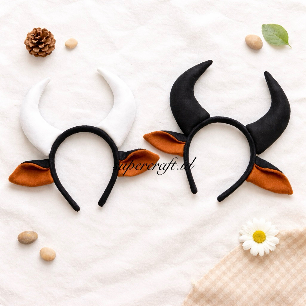 BullBANDO Cowboy Costume Buffalo Horn Bull Costume Cow Ox Year Year Buffalo Chinese Zodiac Bull HornBANDO