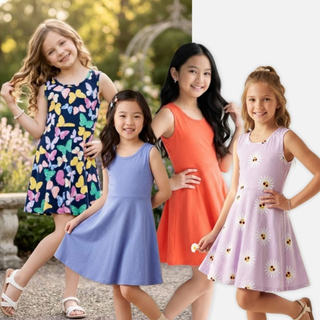 Branded Kutung Girls' Dress Nw 4 - 16 Years